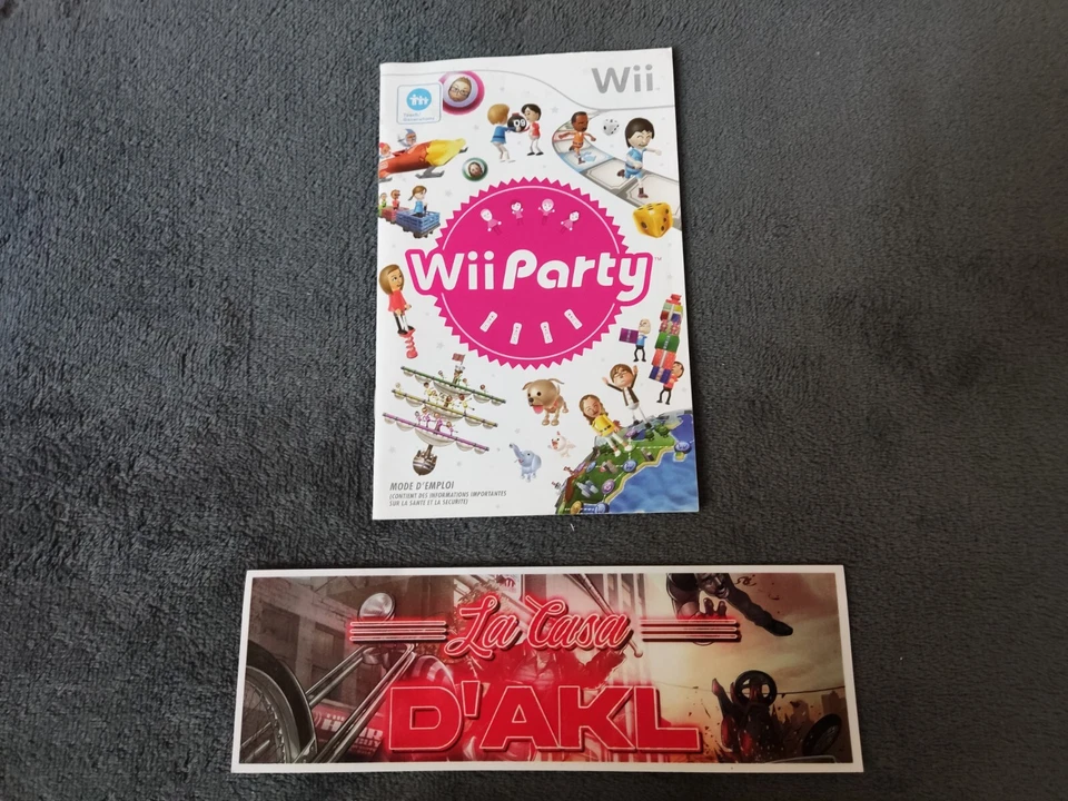 ₪ PAS DE JEU ₪ Notice - Nintendo Wii - Wii Party - Photo 1/1