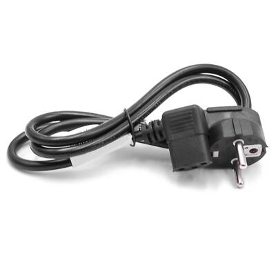 Stromkabel C13 Buchse für Kaltgeräte Stecker PC Monitor Drucker 1m gewinkelt