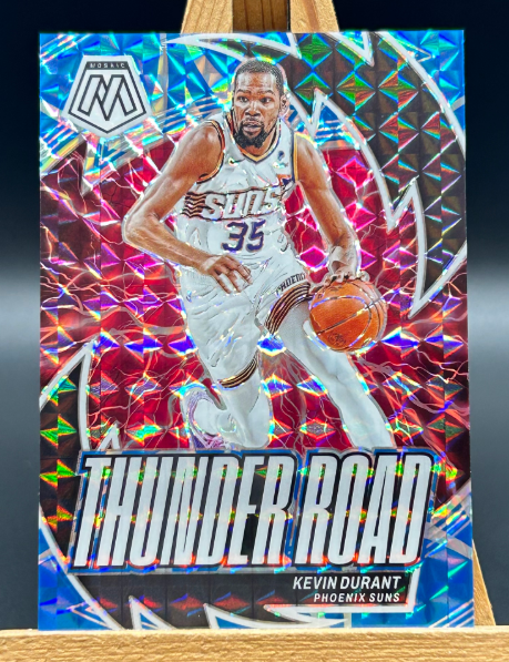 Kevin Durant 2023-24 Panini Mosaic Thunder Road #17 30/99 Phoenix Suns NBA Card