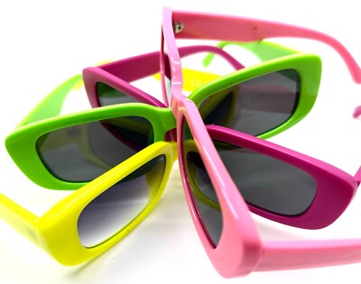 Occhiali da Sole da Donna Rettangolari Retro Vintage Sunoptic UV