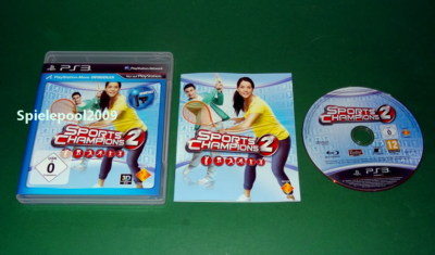 Sports Champions 2 (Playstation Move ERFORDERLICH) für Playstation 3 PS3 m. OVP