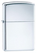 High Polish Chrome Zippo Lighter (Zippo Code 250)