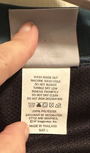 Camiseta de fútbol americano vintage de los Philadelphia Eagles de la NFL #33 (establecida en 1933) - Imagen 10 de 10