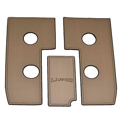 Lund Boat Non-Skid Mats 2294226 | 1800 Tyee Terra Black 2018 (Set of 3)