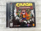 Crash Bandicoot PS1 PlayStation 1 Black Label Game CIB Tested & Working