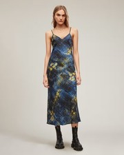 Allsaints Bryony Mirus Midi Slip Dress NWT Size US 6