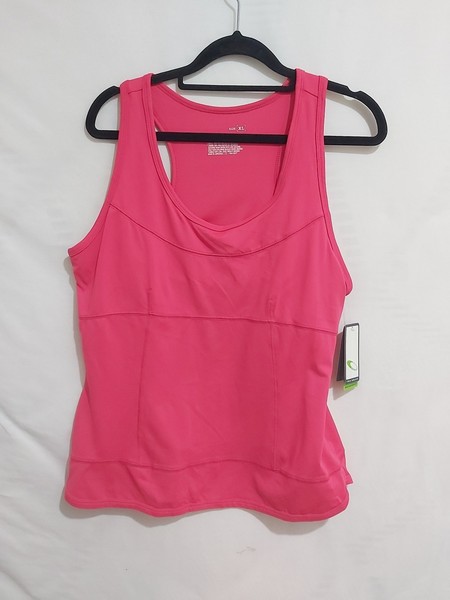Tek Gear Pink Tank Top Activewear Size XL – Casual/Workout