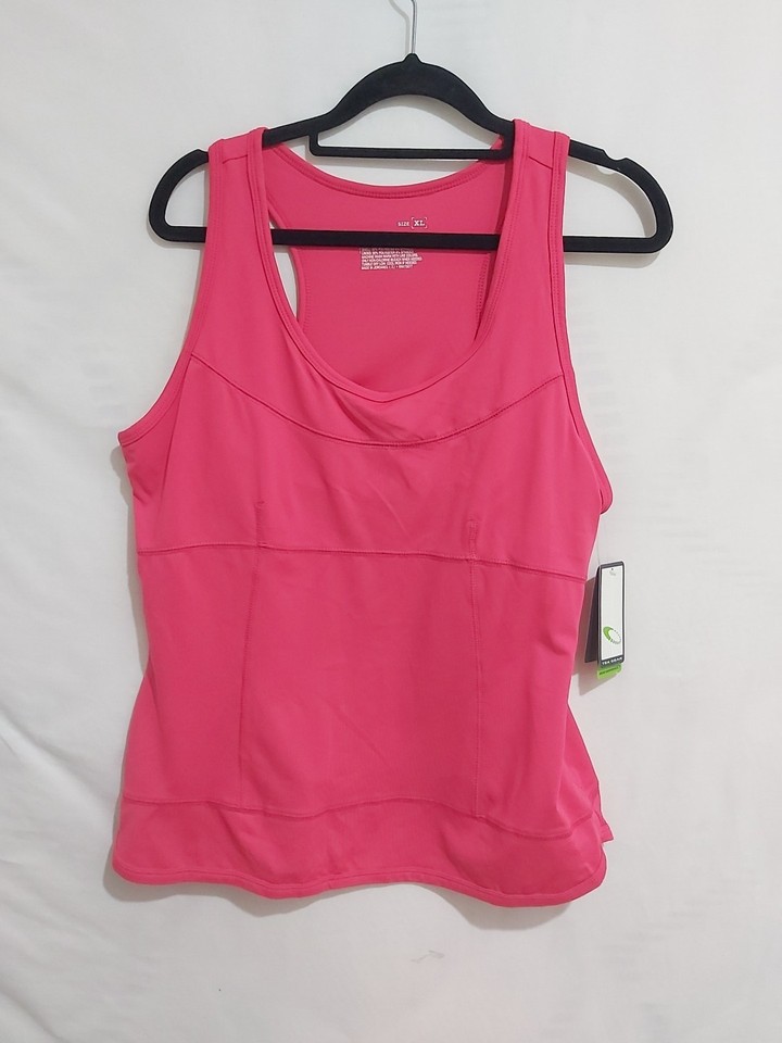 Tek Gear Pink Tank Top Activewear Size XL – Casual/Workout