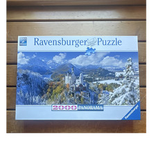 Ravensburger Neuschwanstein Castle 2000 Piece Panoramic Interlocking Puzzle