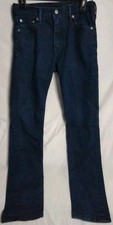 Levis Jeans Mens 30x32 Blue Denim 510 Skinny Regular Leg Dark Wash Denim Preppy