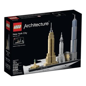 LEGO Architecture New York City 21028 Build It Yourself New York Skyline Mode...