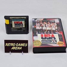 Team USA Basketball (Sega Genesis) Case & Cartridge TESTED