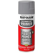 Rust-Oleum 249279 Automotive Filler Primer Spray, 1 Count (Pack of 1), Gray