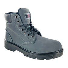 Safety Girl Women's Somerset Gray 6" Waterproof EH PR Steel Toe Boots - 15501-GR