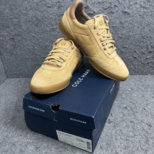 Cole Haan GP Breakaway Shoes Mens Size 11.5 W Brown Leather Sneakers Gum
