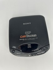 Sony Car Discman D-830k Black Portable Compact CD Player for parts