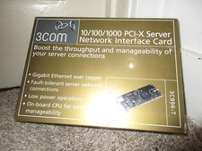 3COM 3C996B-T  10/100/1000 PCI X Server Netwo...