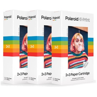 Hi-Print Pocket Printer Paper Cartridges - 3 Pack
