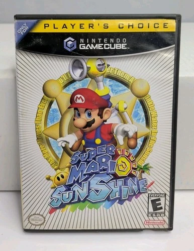 Super Mario Sunshine for Nintendo GameCube Fully Complete, Tested, Ships Fast A7