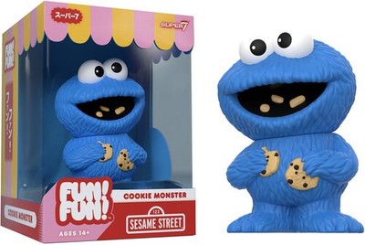 Super7 - Sesame Street - FUN! FUN! Wv2 - Cookie Monster [New Toy] Action Figur