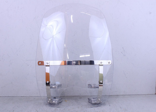 Harley-Davidson FXBB Wind Splitter Windshield Quick Release 18" Clear 57400321