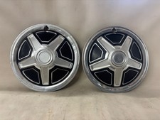 Set Of 2 14 Inch Wheel Covers Aftermarket Light Scratches