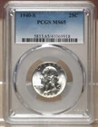 1940-S WASHINGTON QUARTER PCGS MS65 069918
