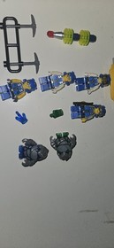 LEGO Power Miners Titanium Command Rig Set 8964 with Minifigures Lot