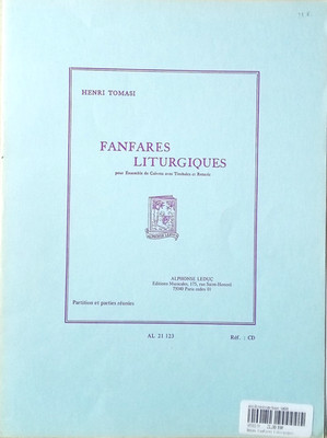 Henri Tomasi - FANFARES LITURGIQUES - Orchester/Schlagwerk/Direktion - Nr. 8139