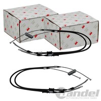 2X NK Handbremsseile Passend FüR Opel Astra