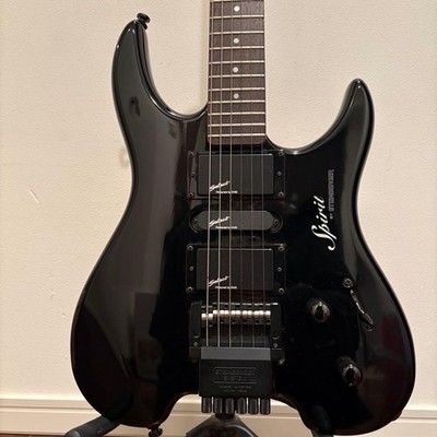 Electric Guitar Spirit by Steinberger GU-Deluxe Black Headless