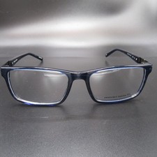 Geoffrey Beene XL Mens Eyeglass Frames G510 NAV 57-18-150 Navy Blue Rectangle