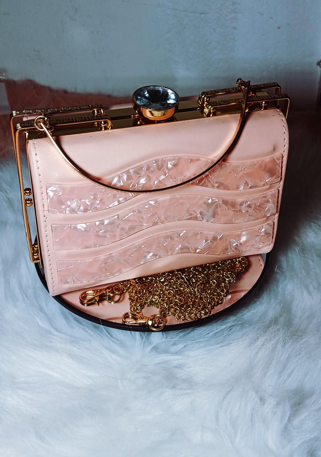 Ladies Party Hand Bag Evening Clutch Handbag Purse Women