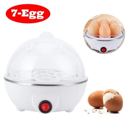 7 Eggs Electric Eggs Boiler Multifunctional Cooker Steamer for Kitchen Cook Tool