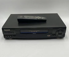 Panasonic PV-966H Blue Line VCR Plus 4 Head Hi-Fi Stereo With Remote