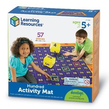 Learning Resources Hundred Activity Mat - Classroom Must Haves, Homeschool