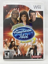 Karaoke Revolution: American Idol Encore 2 Nintendo Wii 2008 Complete Cib