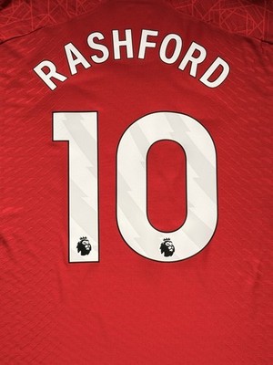 2023/24 Manchester United Authentic Home Jersey #10 Rashford XL