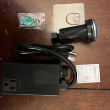 Garbage Disposal Air Switch Kit, 3.5" Long Sink Top Air Switch for Food Waste B