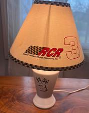 Richard Childress Racing RCR Ceramic Finish Line Table Lamp Dale Earnhardt #3
