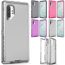 For Samsung Galaxy Note 10/10 Case Clear Phone Cover Triple Layers Heavy Duty