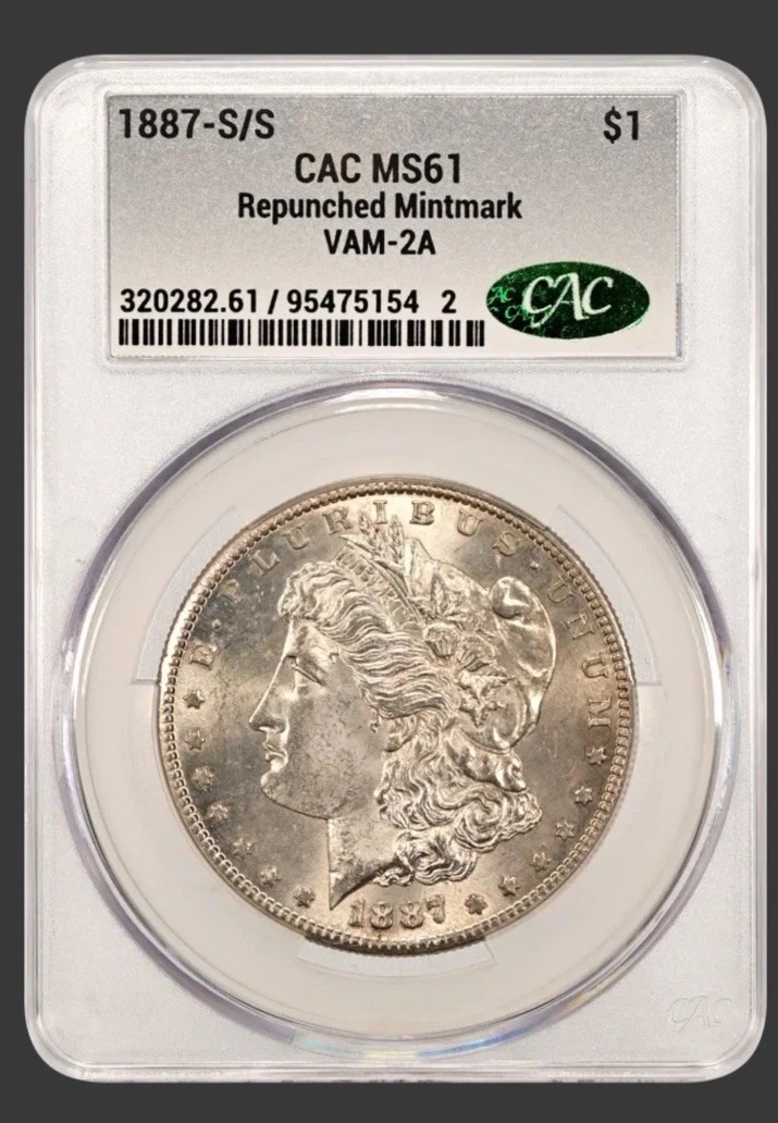 MS 61 Graded 1887 Year Morgan US Dollars (1878-1921) for sale | eBay