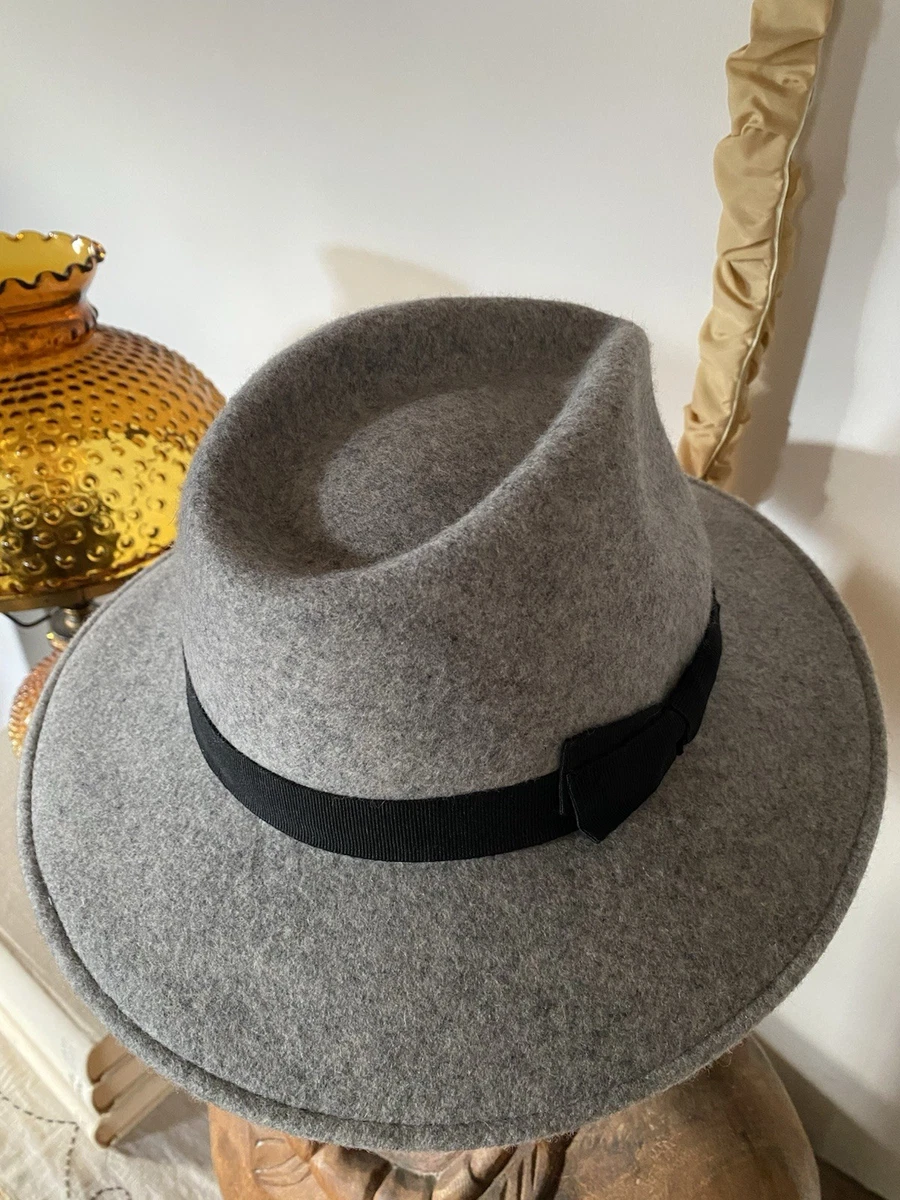 J Crew  100% Wool Fedora Hat Women Size S-M Boho NWT J.CREW 100% Wool Hats for Women for sale | eBay main image 4