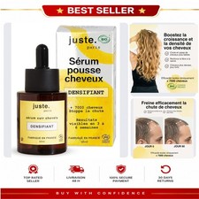 Juste Paris Sérum Pousse Cheveux Bio 50ml | Anti-Chute Cheveux