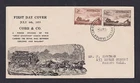 AUSTRALIA  1955: Cobb & Co FDC by Mappin & Curran · fine condition