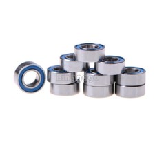 10pcs MR105-2RS miniature ball bearings with blue plastic cover 5*10*4mm