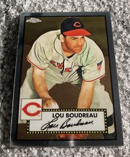 2021 Topps Chrome Platinum Lou Boudreau #675 Cleveland Indians