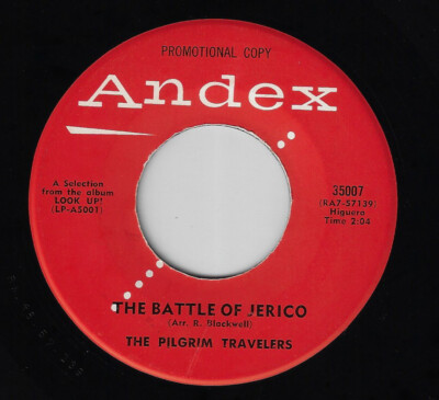 Gospel R&B Popcorn 45 / PILGRIM TRAVELERS - The Battle Of Jerico