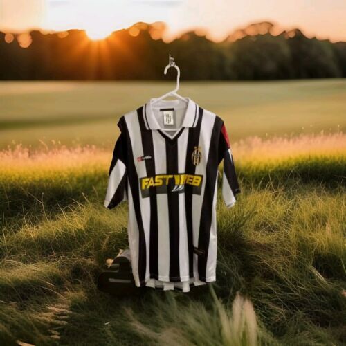lotto Juventus 2001-2002 Jersey soccer jersey shirt top mens large home football