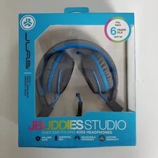 JLab JBuddies Studio Wireless Kids Bluetooth On-Ear Headphones 6+